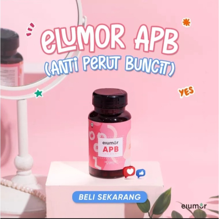 Elumor APB Suplemen Pelangsing Kapsul Tanpa Efek Samping BPOM Original 100%