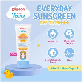 PIGEON TEENS EVERYDAY SUNSCREEN SPF 35/PA+++ 30ml