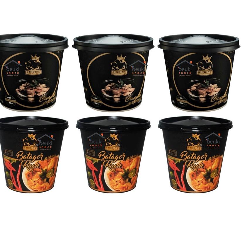 

➺ PAKET ISI 6 CUP Ginding Instan Cup Batagor Kuah & Cuanki Express ➺