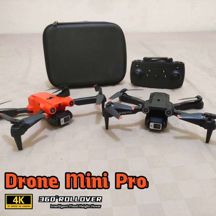 MINI PRO DRONE 4K DUAL CAMERA WIFI SENSOR OBSTACLE VS K101 E99 KF610