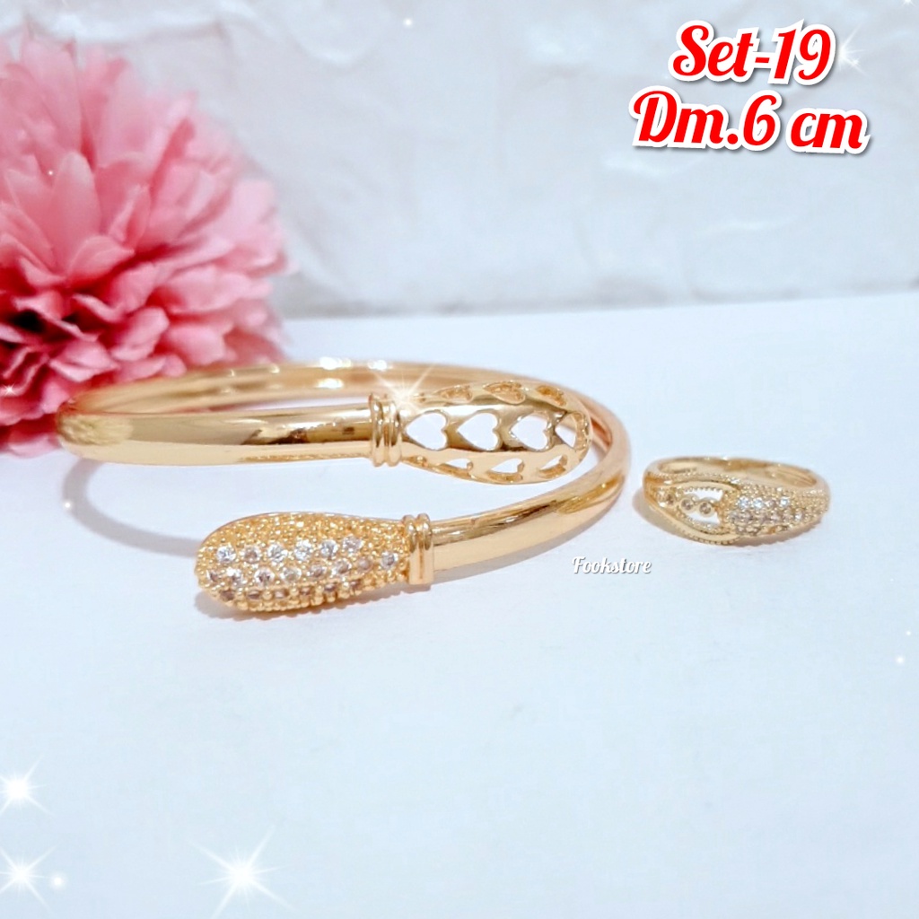 SET GELANG DEWASA GRATIS CINCIN UKURAN RANDOM