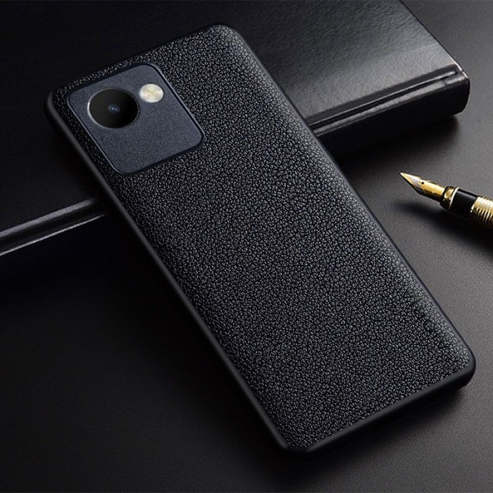 REALME C30S / C30 COVER CASE LEATHER CASE AIORIA LEATHER SILIKON SOFTCASE