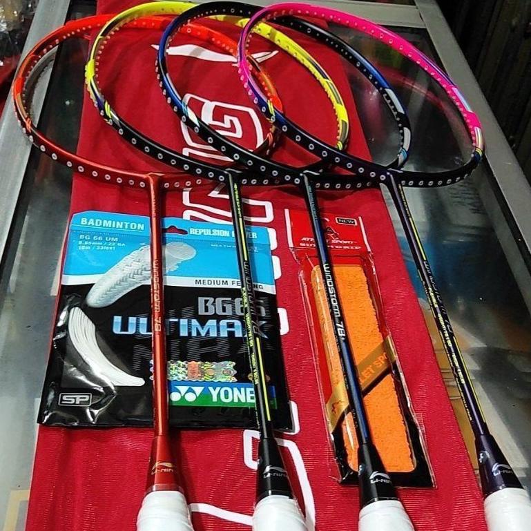 HARGA SPESIAL RAKET BADON LINING WINDSTROM WINDSTROM 78 +