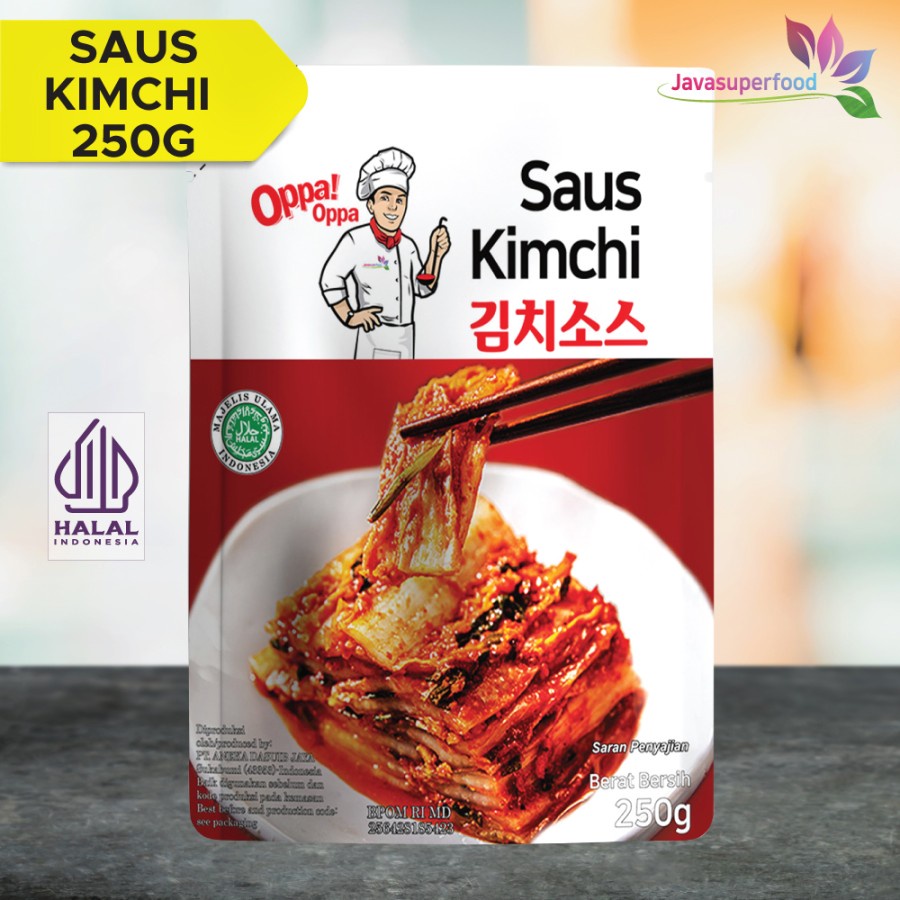 

Saus Kimchi Korea Instan 250gr HALAL Java Super Food