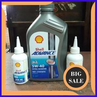 perkakas Paket Oli Shell Matic Ultra Scooter Dan Oli Gardan Shell Nmax Aerox Pcx Xmax Vario Burgman