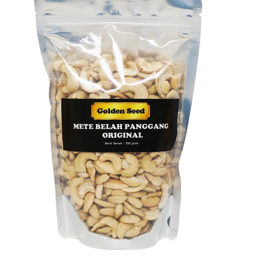 

✶ [BELAH] METE BELAH PANGGANG ORIGINAL 250 GR | MEDE OVEN MENTE ROASTED SPLIT CASHEW 250 GRAM | ORIGINAL ➹