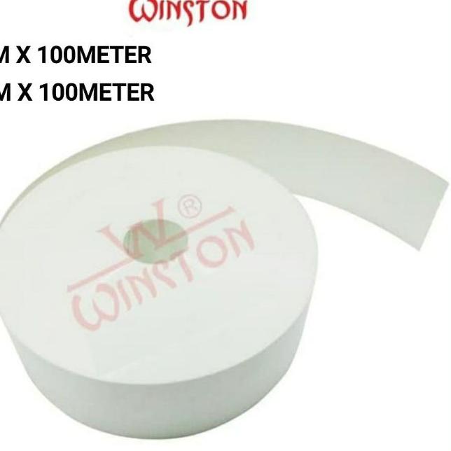 ✽ Vinil Putih Dop Dof Edging Putih Plimir PVC Roll 100meter ✼
