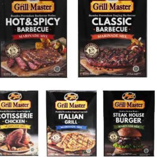 

Paket Hemat Jay's / Jays Grill Master Bumbu Steak 30gr Khas Itali Marinade Mix / Rotisserie Chicken / Italian Grill / Steak Burger