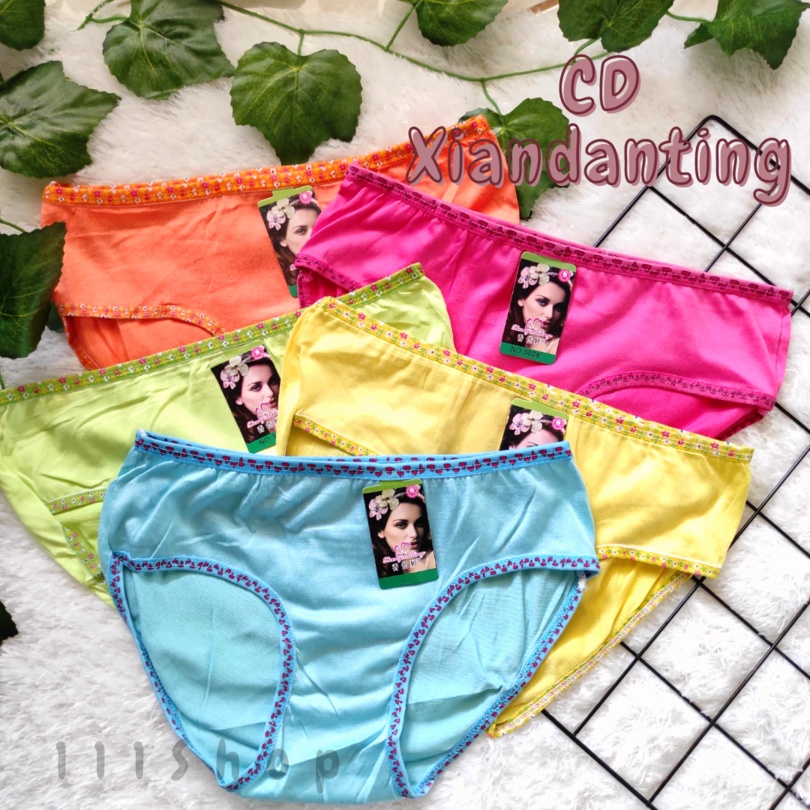 CD CELANA DALAM WANITA POLOS DAN MOTIF XIANGDAITING 3030 ALL SIZE L / CD REMAJA / CD DEWASA