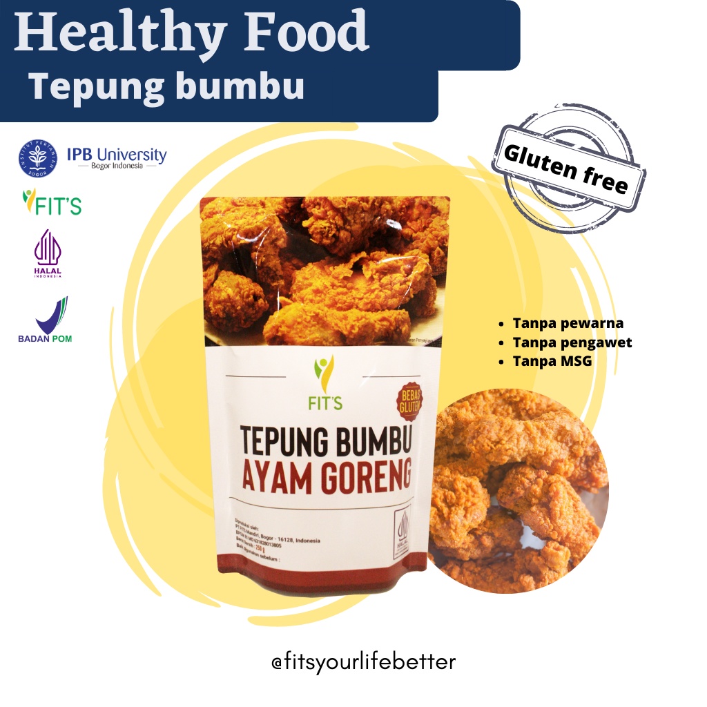 

Tepung Bumbu Ayam Gluten Free