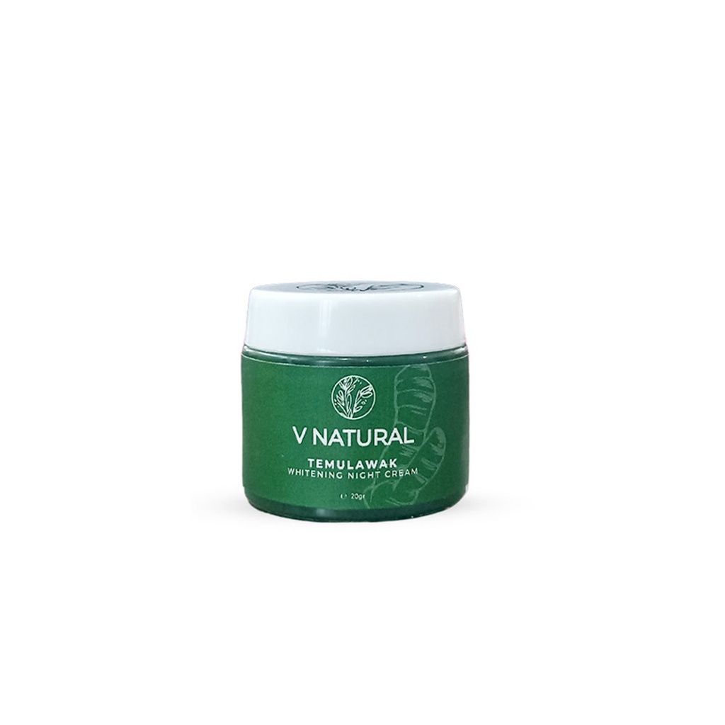 V Natural Temulawak Series (Facial foam/Serum/Toner/Day/Night) - Perawatan Wajah