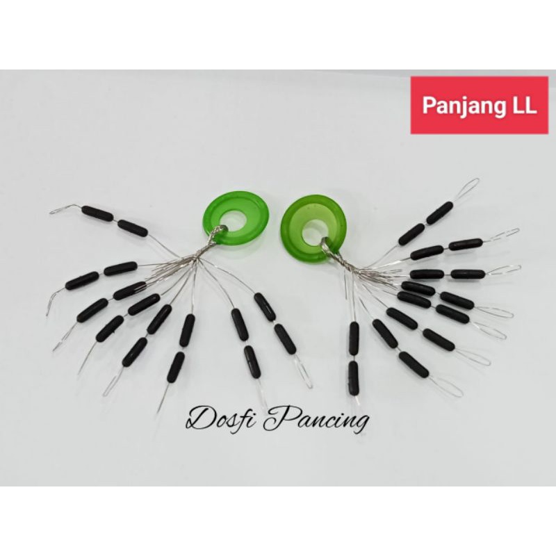 PANCING STOPPER PANJANG LL HITAM PEMBATAS SENAR TIMAH
