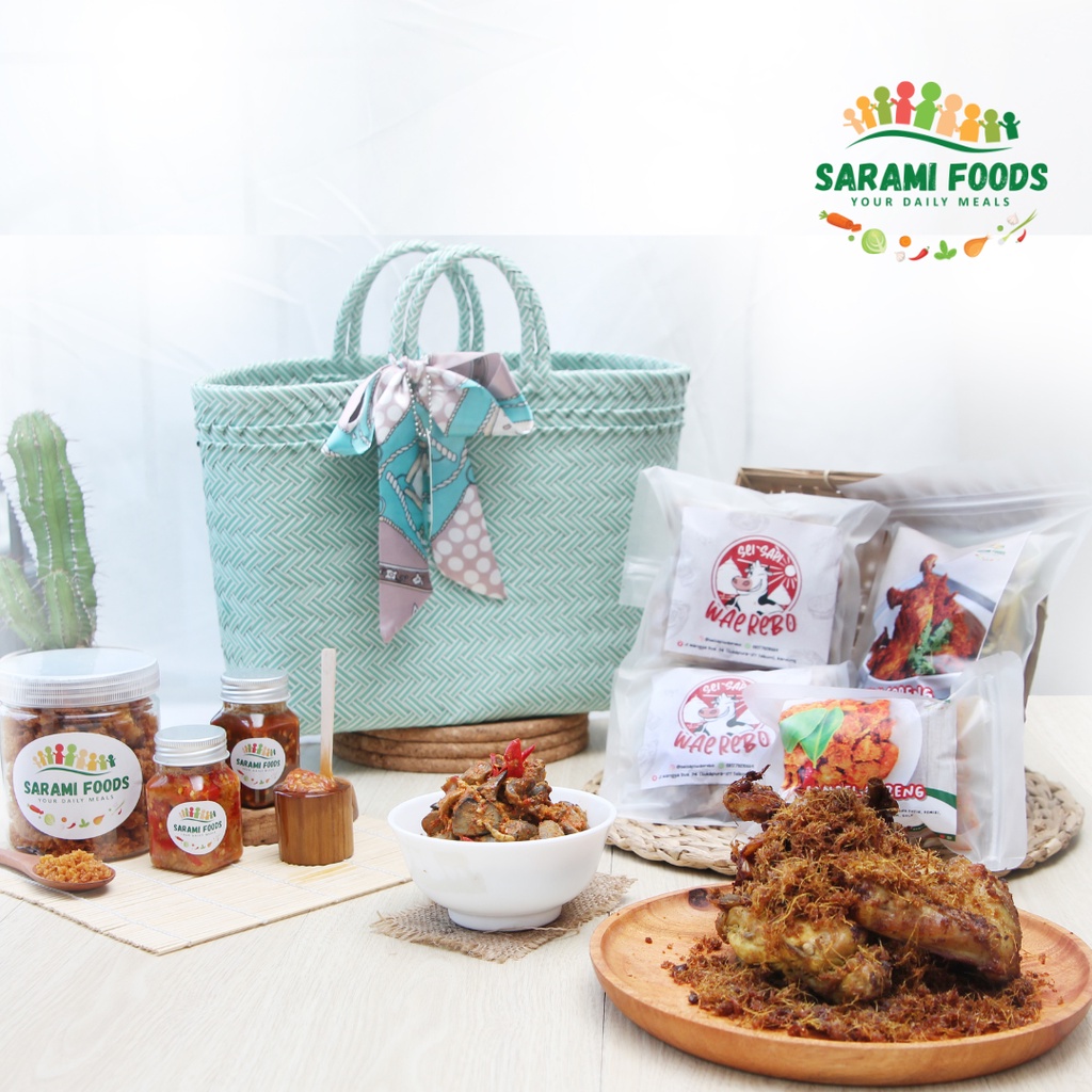 

Hampers Parcel Lebaran/Tahun Baru/Birthday Gift Premium Set Sarami Foods