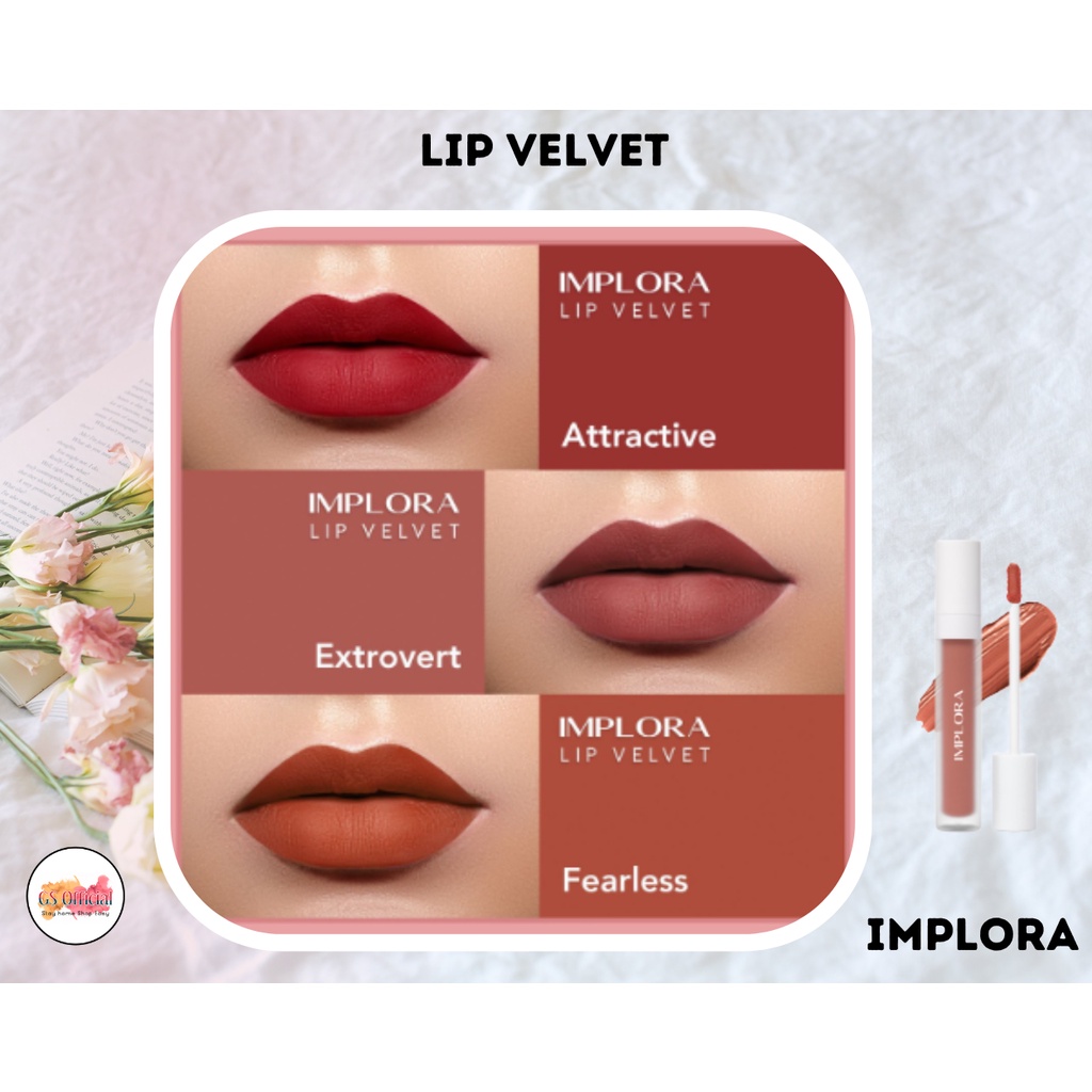 IMPLORA LIP VELVET NET. 4.6 GR