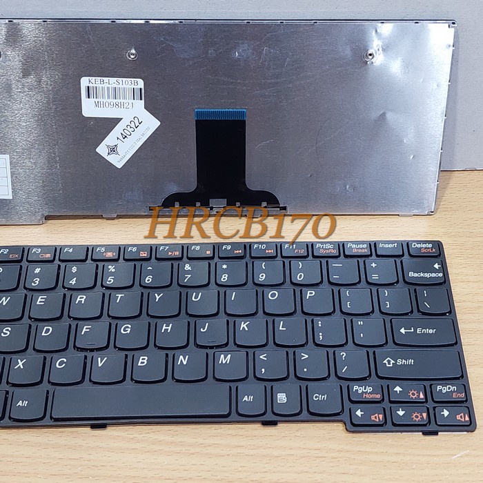 Keyboard Lenovo Ideapad S10-3 S10-3S S100 S110 S205 Series - Hitam -HRCB