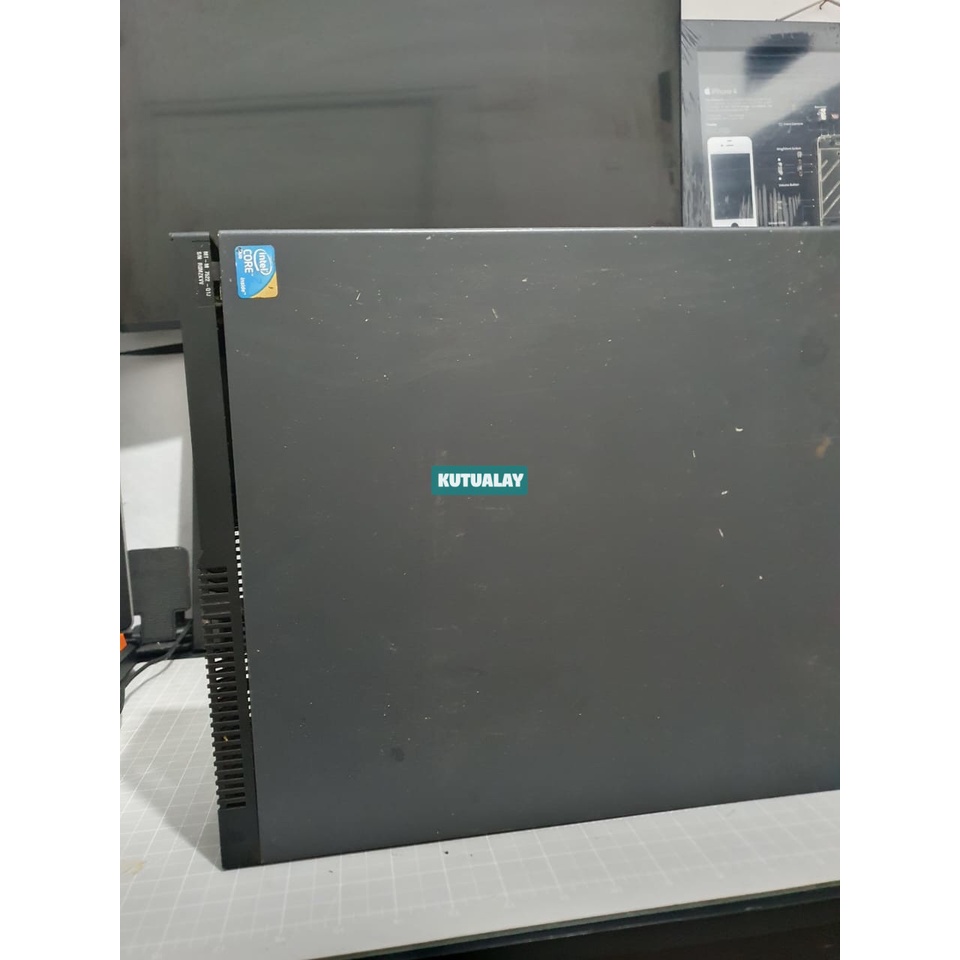 CPU Build Up Lenovo 7522 DDR2 Core 2 Duo PC Desktop Komputer