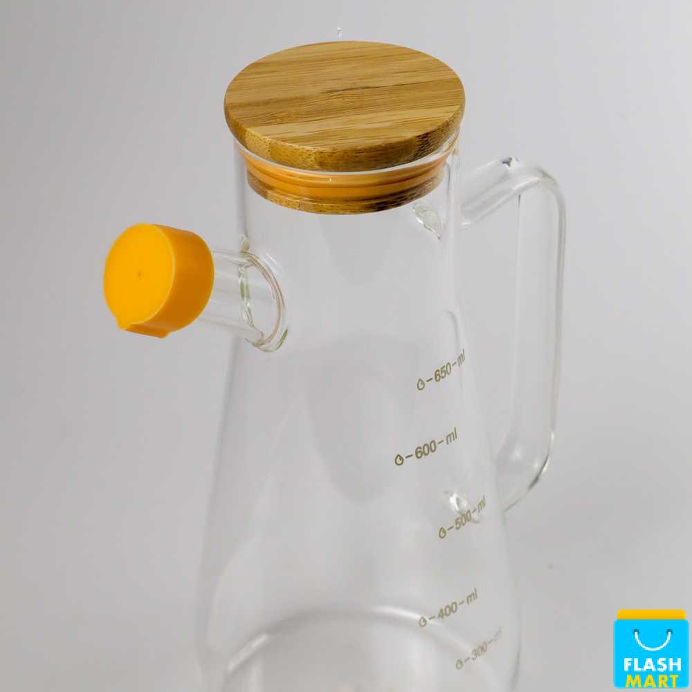 Flashmart Botol Minyak Kaca Glass Oil Bottle Heat Resistant - KG75