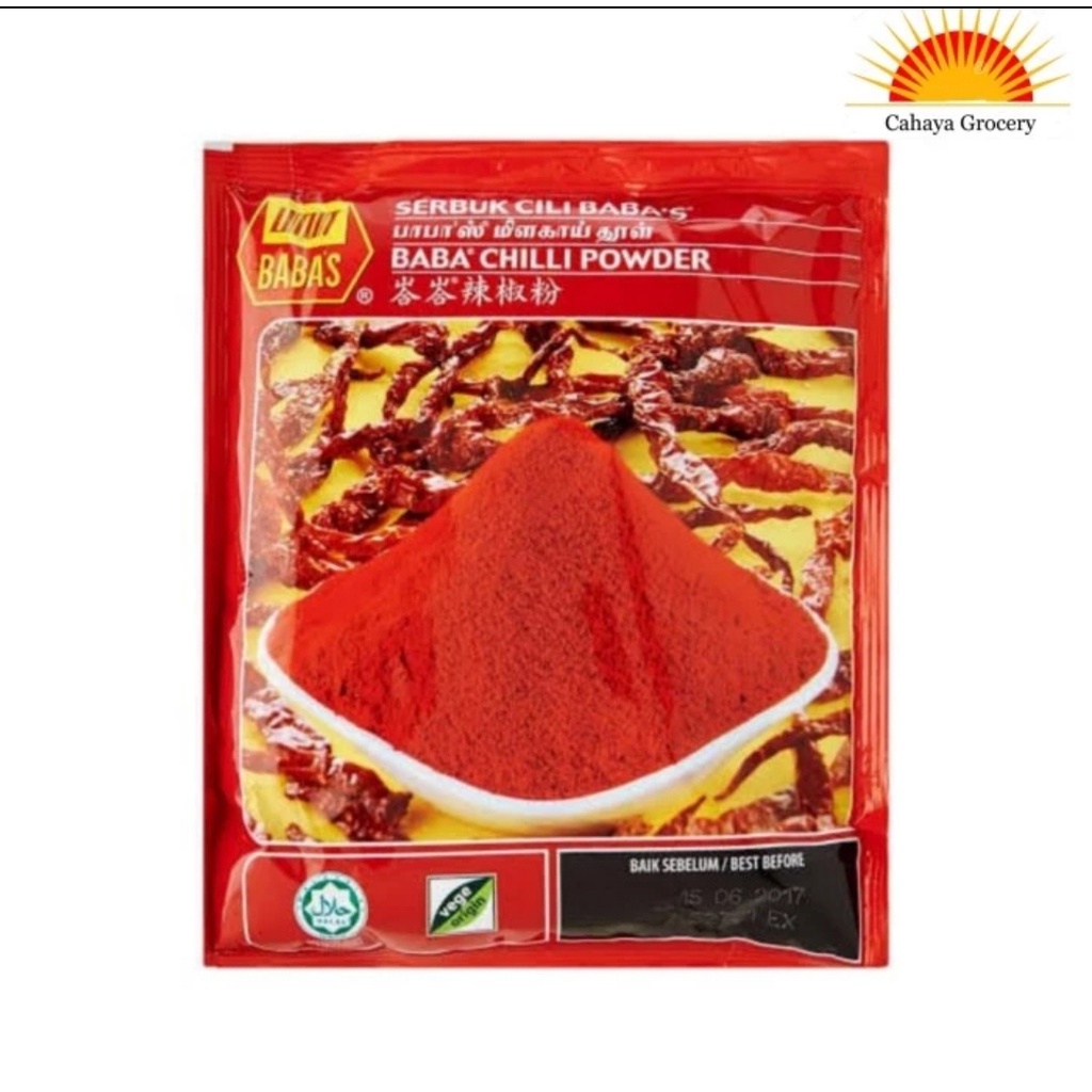 

Babas Chilli Powder / Bubuk Cabe Babas 250 gr