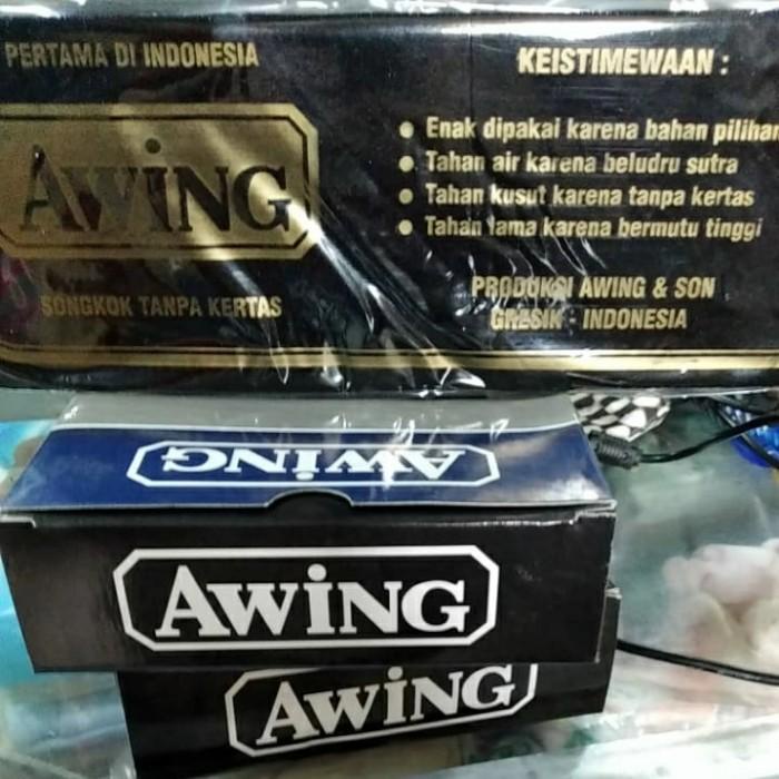 peci awing hitam original