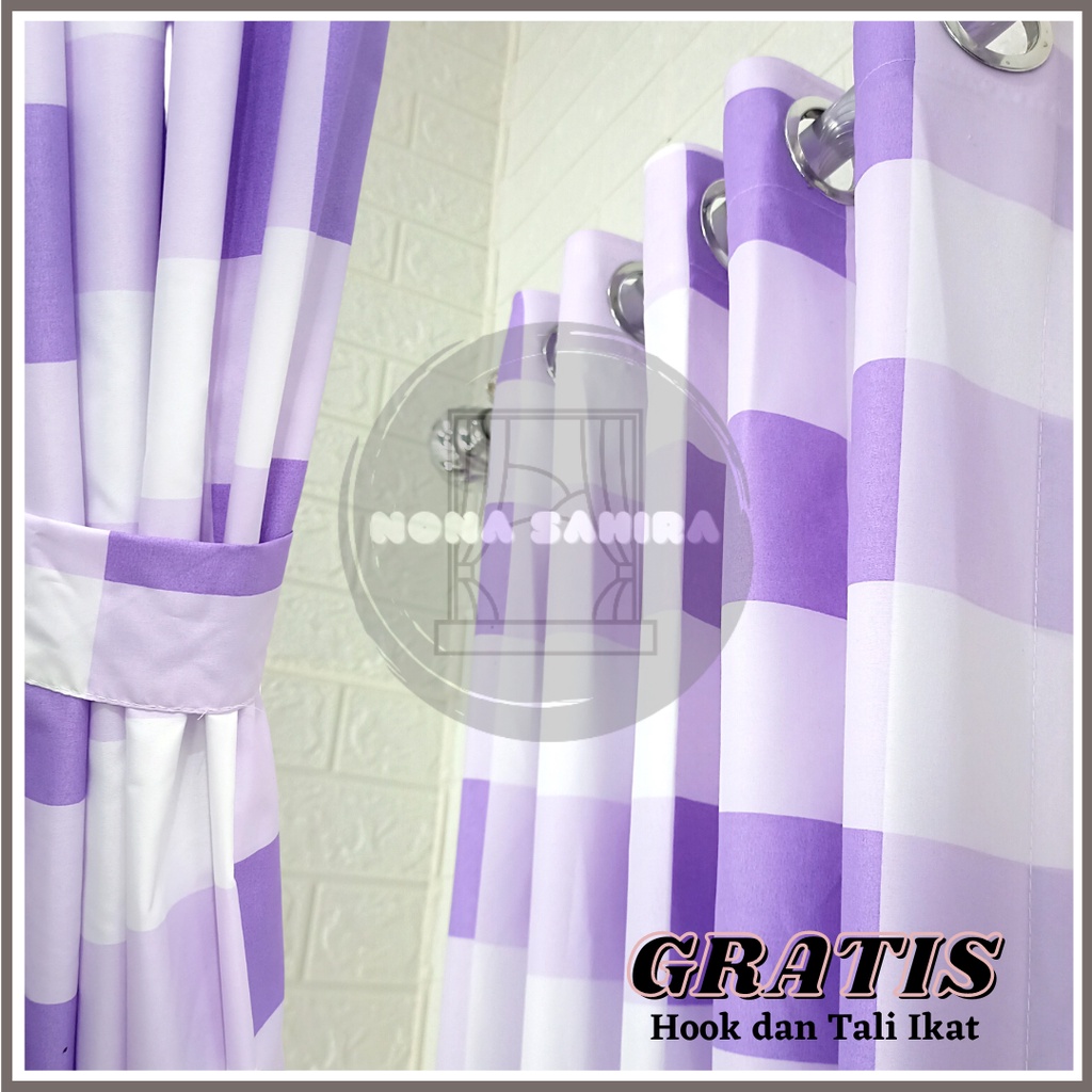 GORDEN JENDELA PINTU MINIMALIS SMOKRING MOTIF KOTAK AESTHETIC