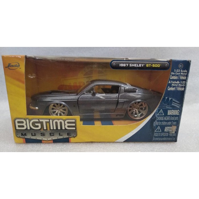 JADA BIG TIME MUSCLE 1967 SHELBY GT-500 1/32 TERBARU