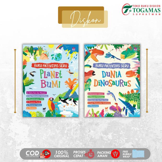 

Buku Aktivitas Seru : Dunia Dinosaurus // Planet Bumi