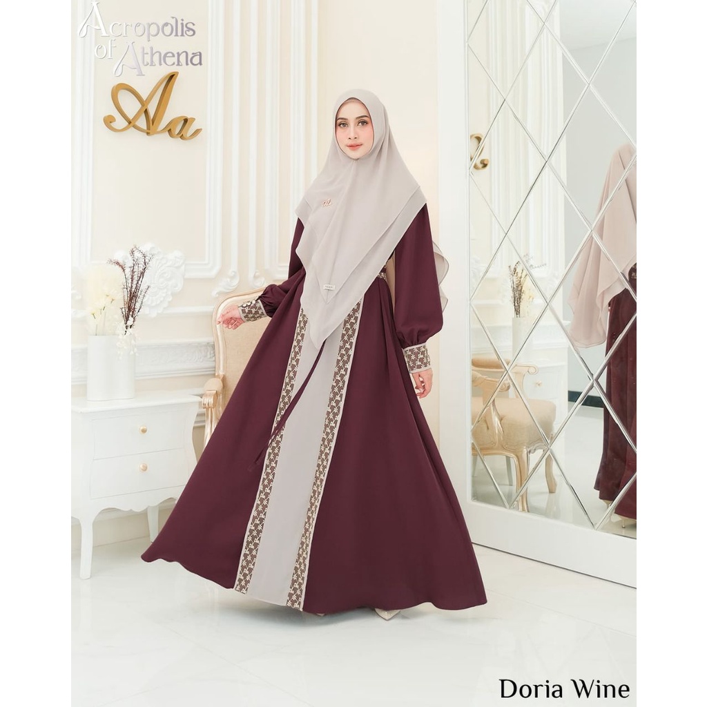 AA FAMSET/AA SARIMBIT BY ADEN HIJAB/GAMIS SET OUTER/GAMIS SET KHIMAR/GAMIS SET PASMINA