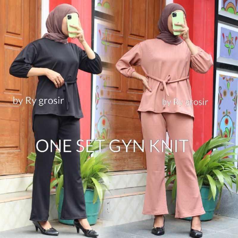 ONE SET KNIT CELANA CUTBRAY