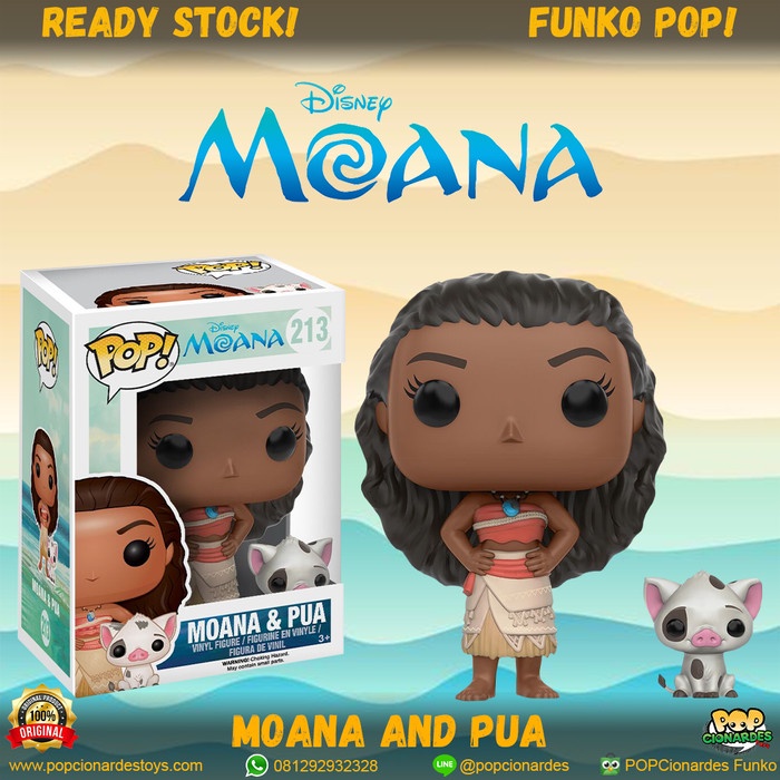 FUNKO POP DISNEY - MOANA - MOANA & PUA #213
