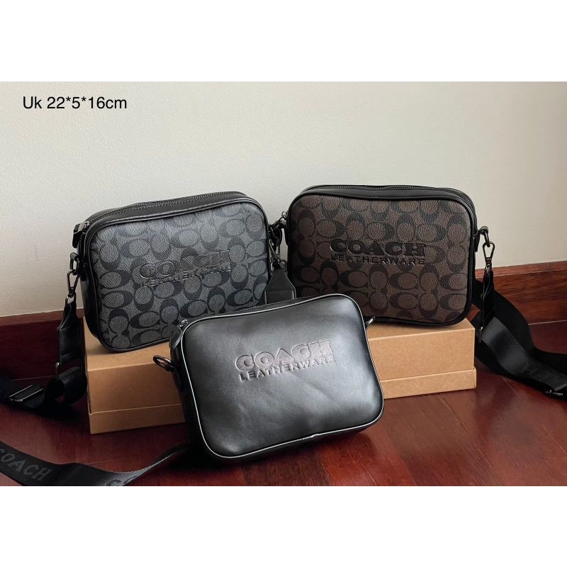 Tas selempang coach pria wanita import with box