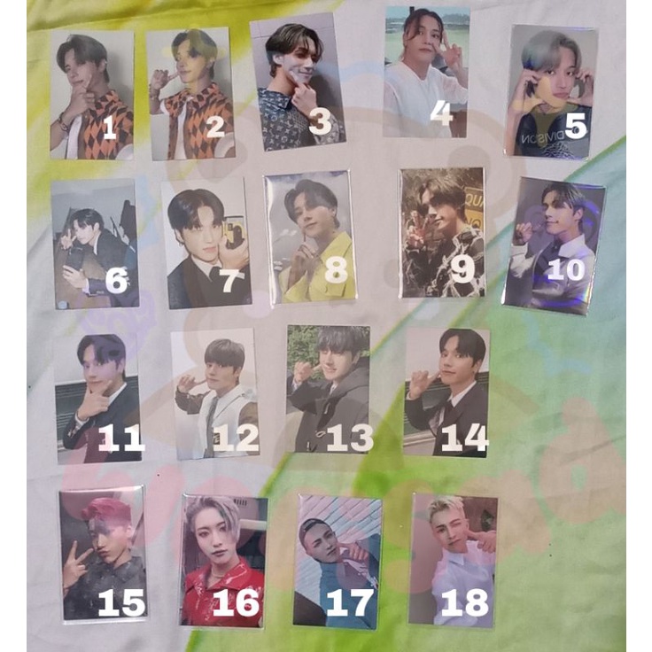 PC ATEEZ WOOYOUNG SAN SEONGHWA HONGJOONG