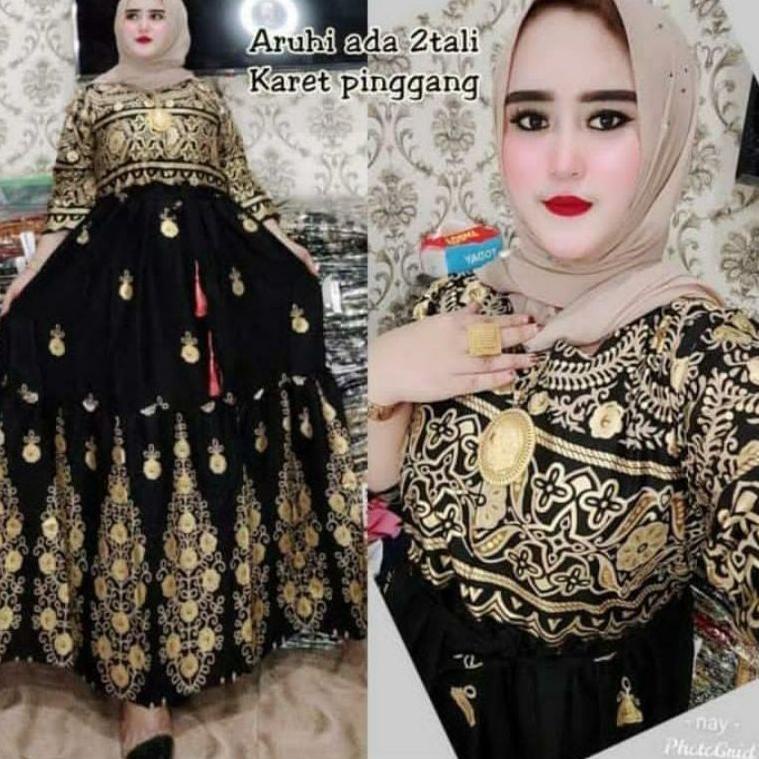 SALE TERBATAS GAMIS INDIA ARUHI VIRAL JUMBO