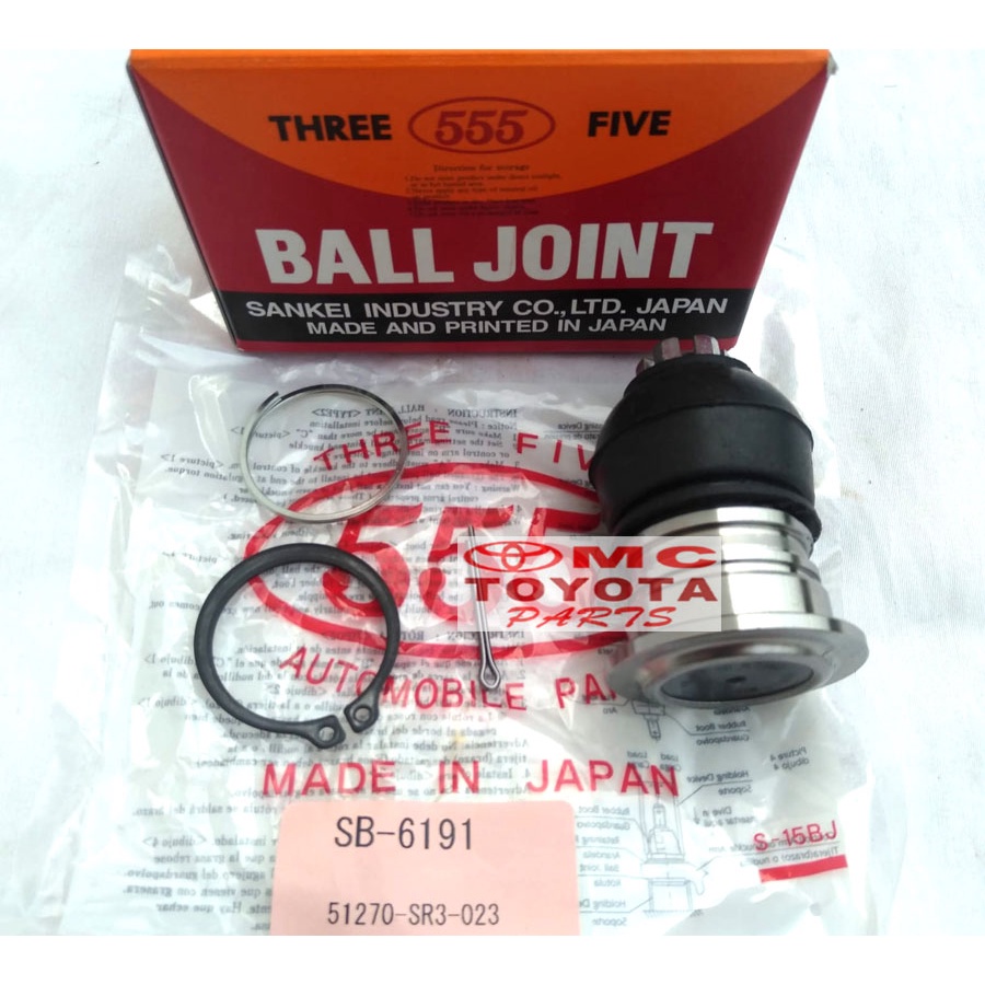 Ball Joint Atas Honda Civic Genio Ferio Crv Gen 1 555 SB-6191