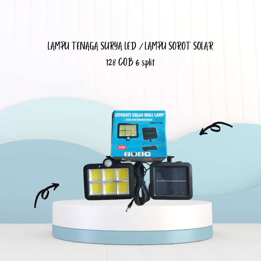 LAMPU TENAGA SURYA LED / LAMPU SOROT SOLAR