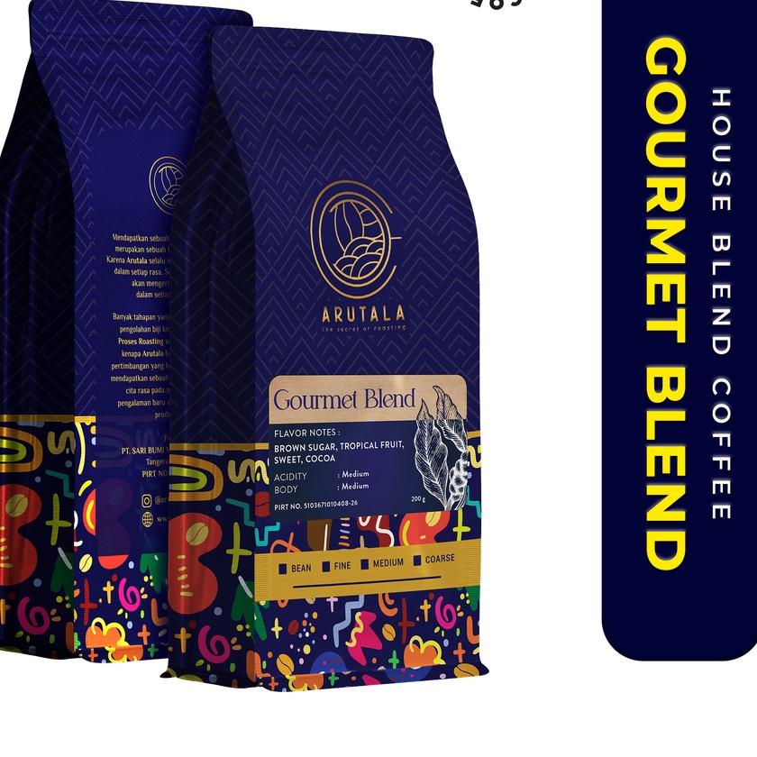

✺ ARUTALA Kopi Gourmet Blend for Manual Brew 200 gram ♚