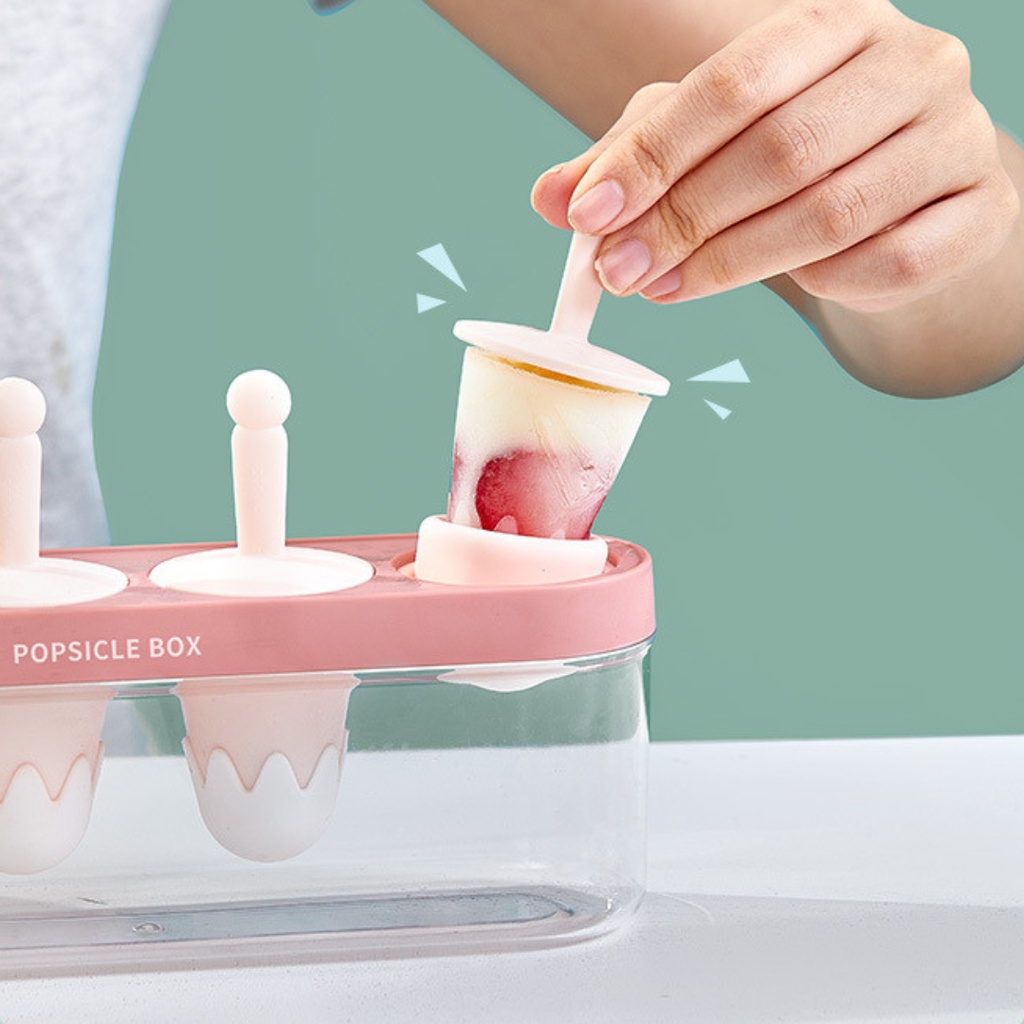 ALBA SILICONE ICE POP MAKER / Popsicle Maker