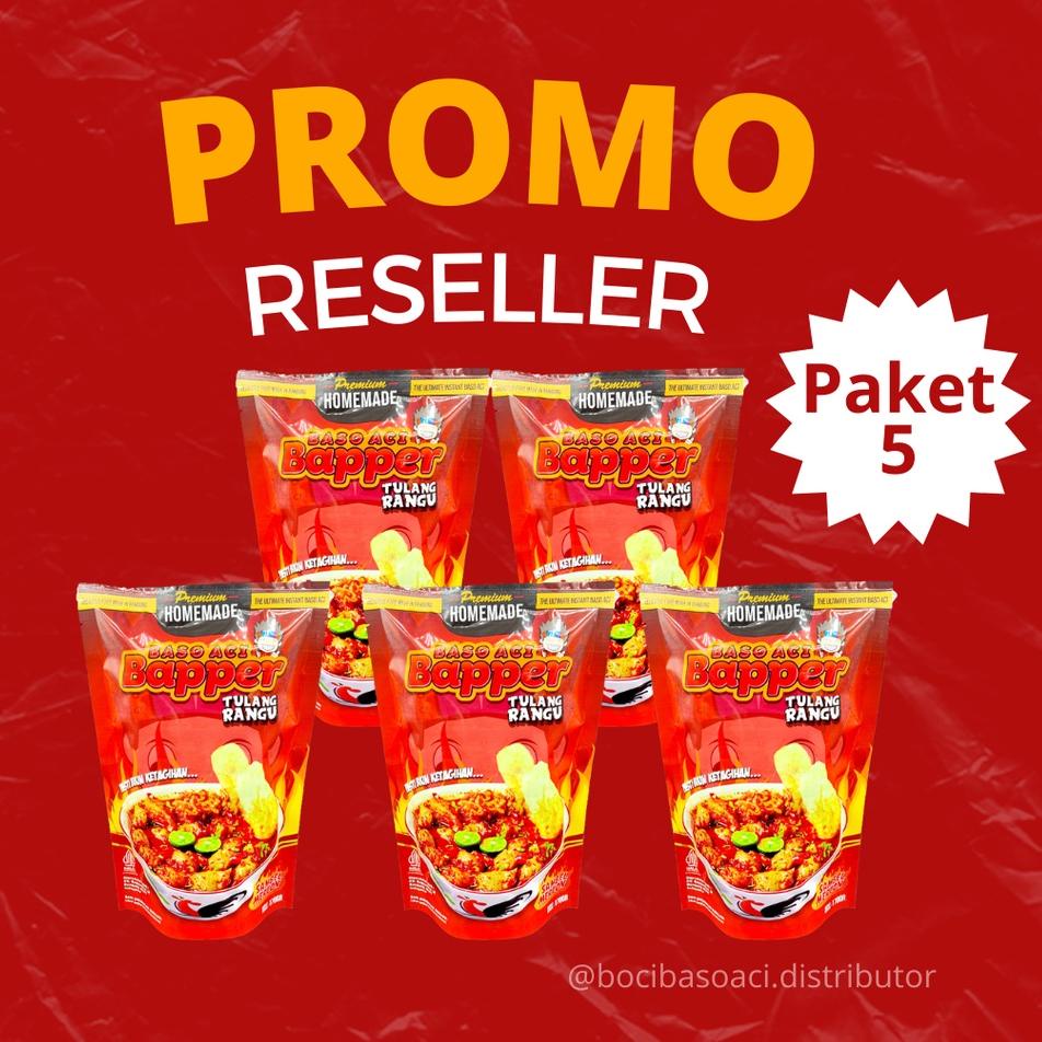 

❋ Baso Aci Bapper Tulang Rangu Sambal Mercon Paket 5pc ✩