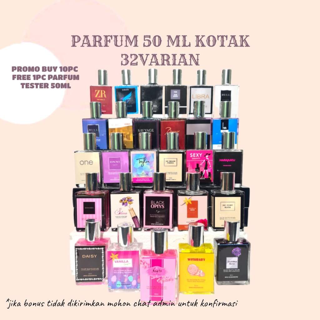 Jual ZEN1 - [BPOM] PARFUM 50ML 33 VARIAN / PARFUM PRIA PARFUM WANITA
