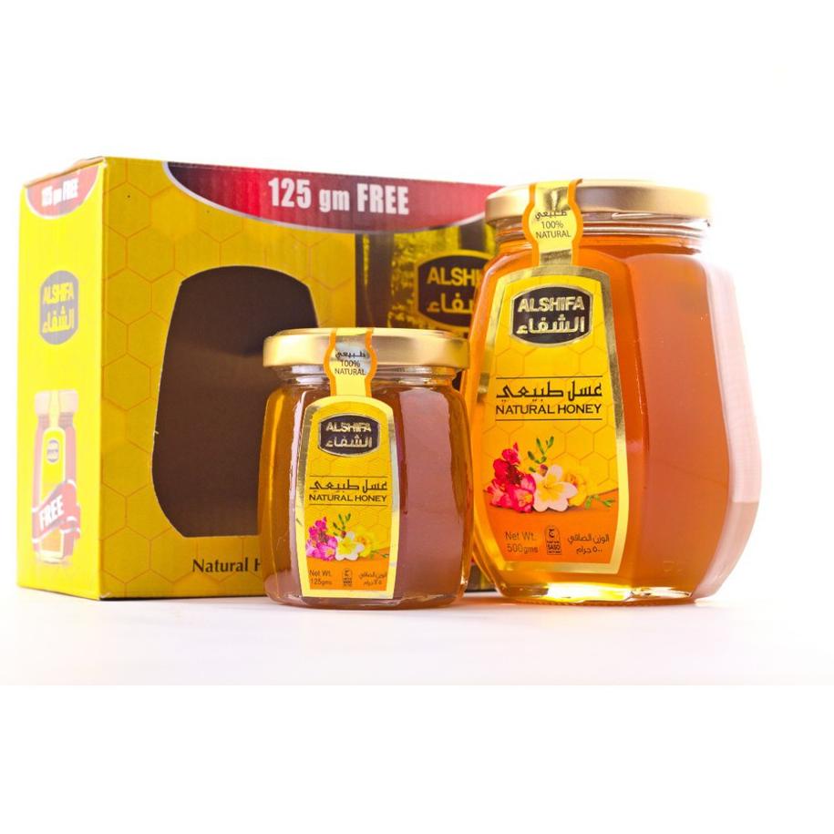

❉ Arab Al Shifa 500gr Free 125gr / Alshifa 500 gr Free 125 gr Natural Honey ➥
