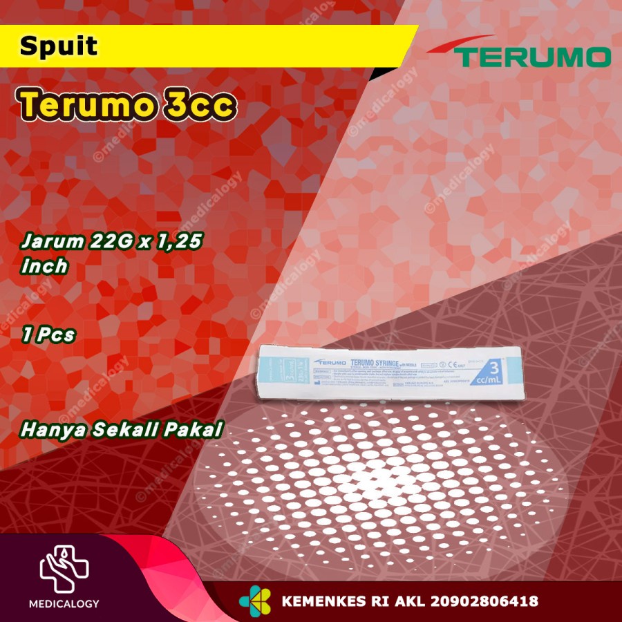 Spuit 3 cc Terumo Eceran
