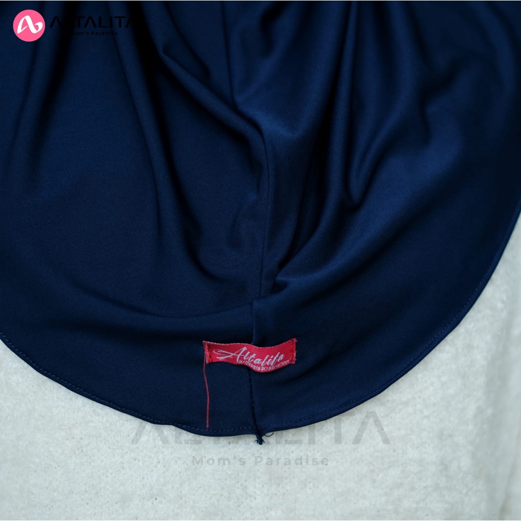 Altalita - Hijab Bergo Nyta Kerudung Sport Instan Tali Non Pet / Non Pad Bahan Jersey Premium Cocok Untuk Olahraga Volly Futsal Senam dan Sehari-Hari