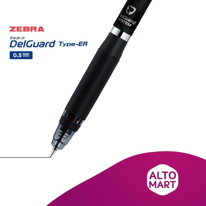 

Terlaris Zebra Delguard Type Er Mechanical Pencil 0.5Mm