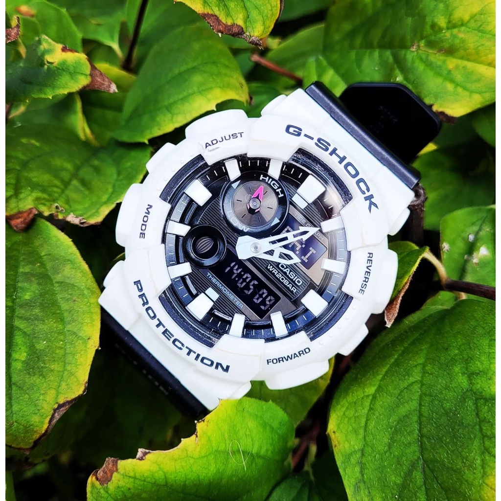 Jam Tangan Casio G-Shock GAX-100 G-Lide White Edition