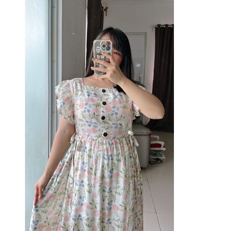 ☛ EDEN 120 | PART 4 | daster rayon busui bumil muslim maxi lengan rempel pendek adem jumbo home dres