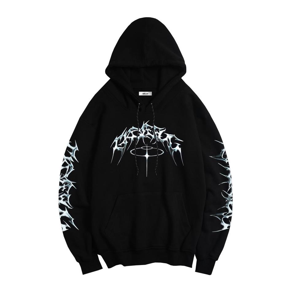 MRJN - Black Hoodie Blood VIRAL
