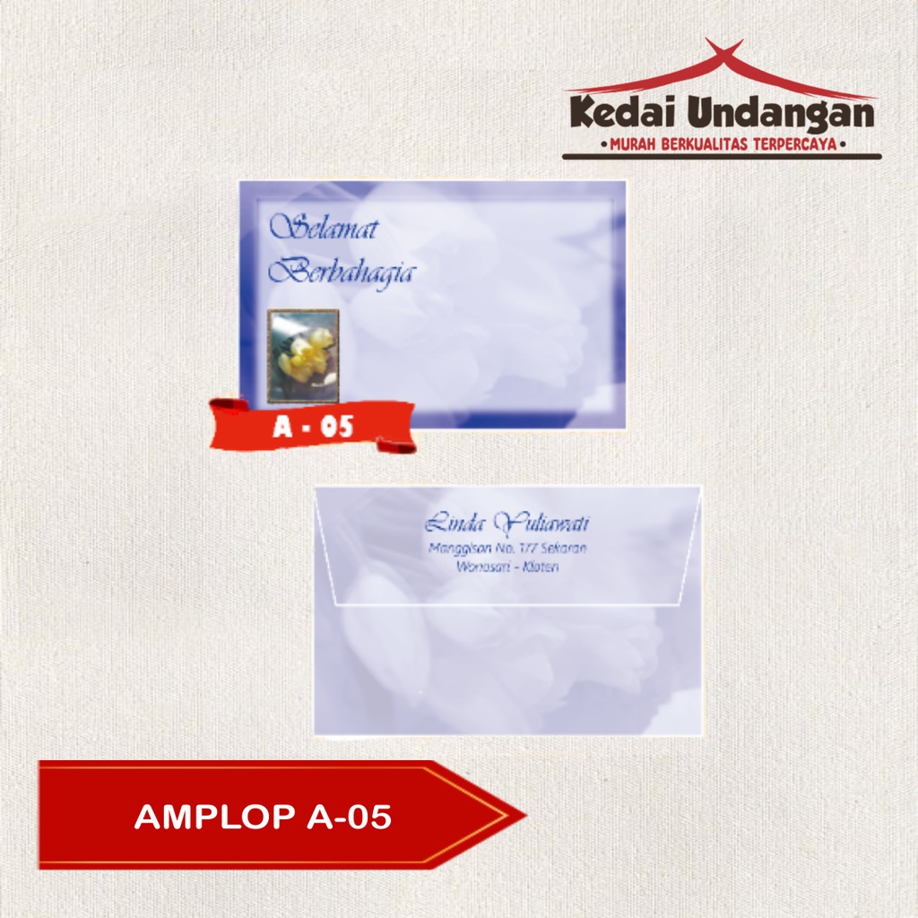 

Amplop Falah Motif A-05 Isi 50 Lembar Tanpa Tulisan