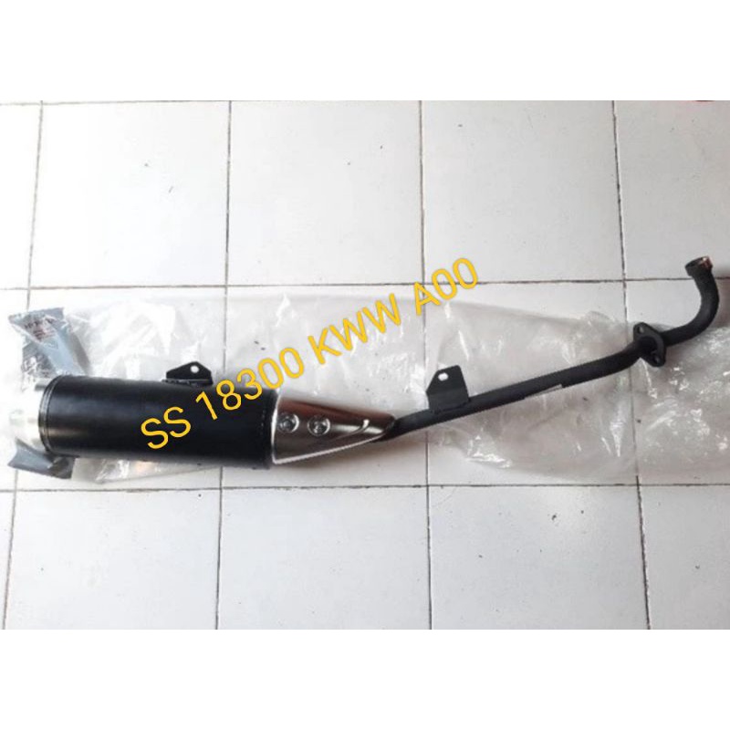 muffler exhaust knalpot revo absolute revo fit blade old lawas carbu origional 18300 kww a00