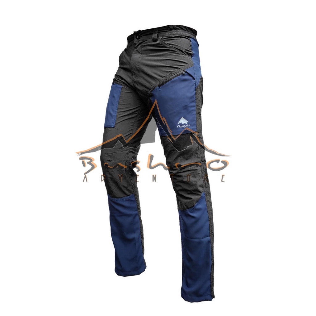 (BUSHRO) TERLARIS Celana Panjang Outdoor Quickdry - Celana Gunung Hiking Cepat Kering - Ultralight Trekking Pants