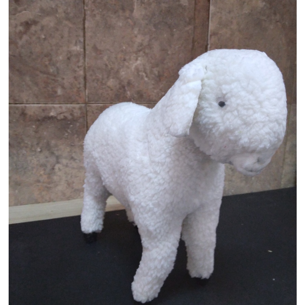 Boneka Domba Putih Kambing -Pesona Satwa-