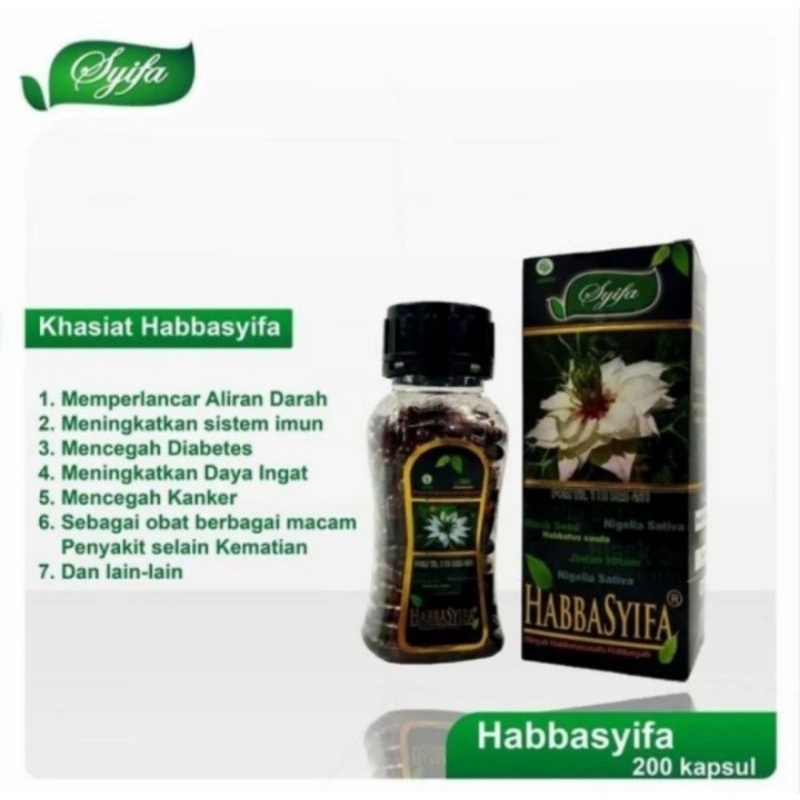 

Habbatussauda Habbasyifa Kapsul Minyak 200 Kapsul